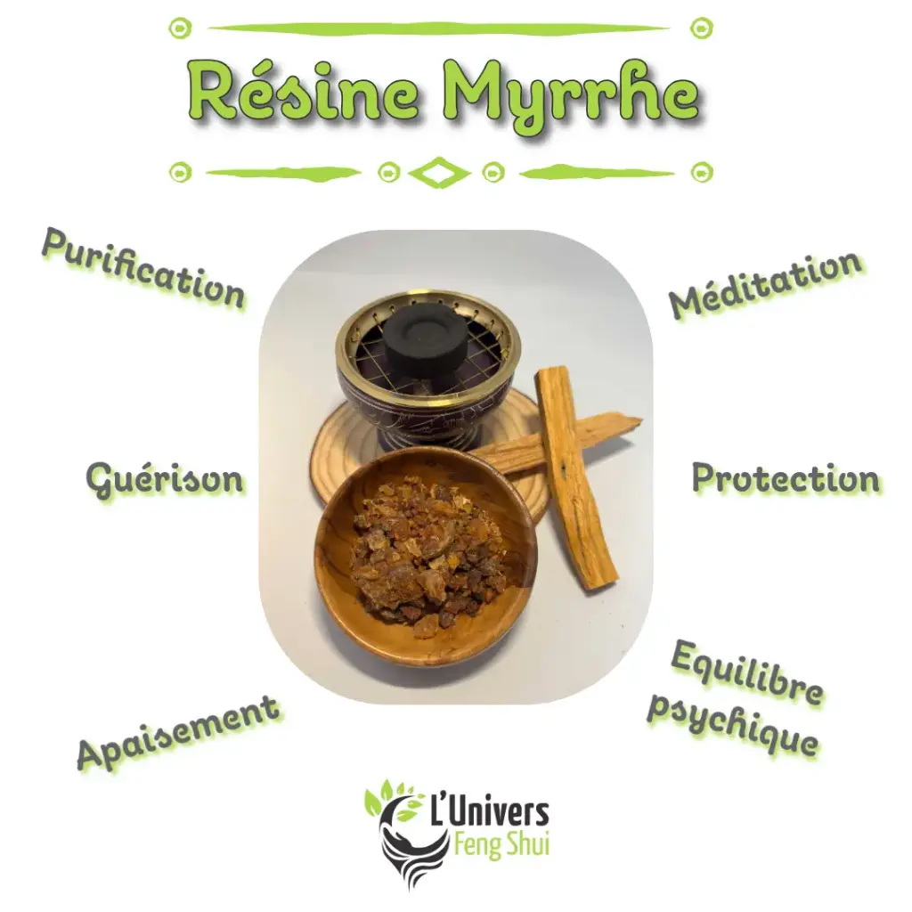 Encens résine Myrrhe