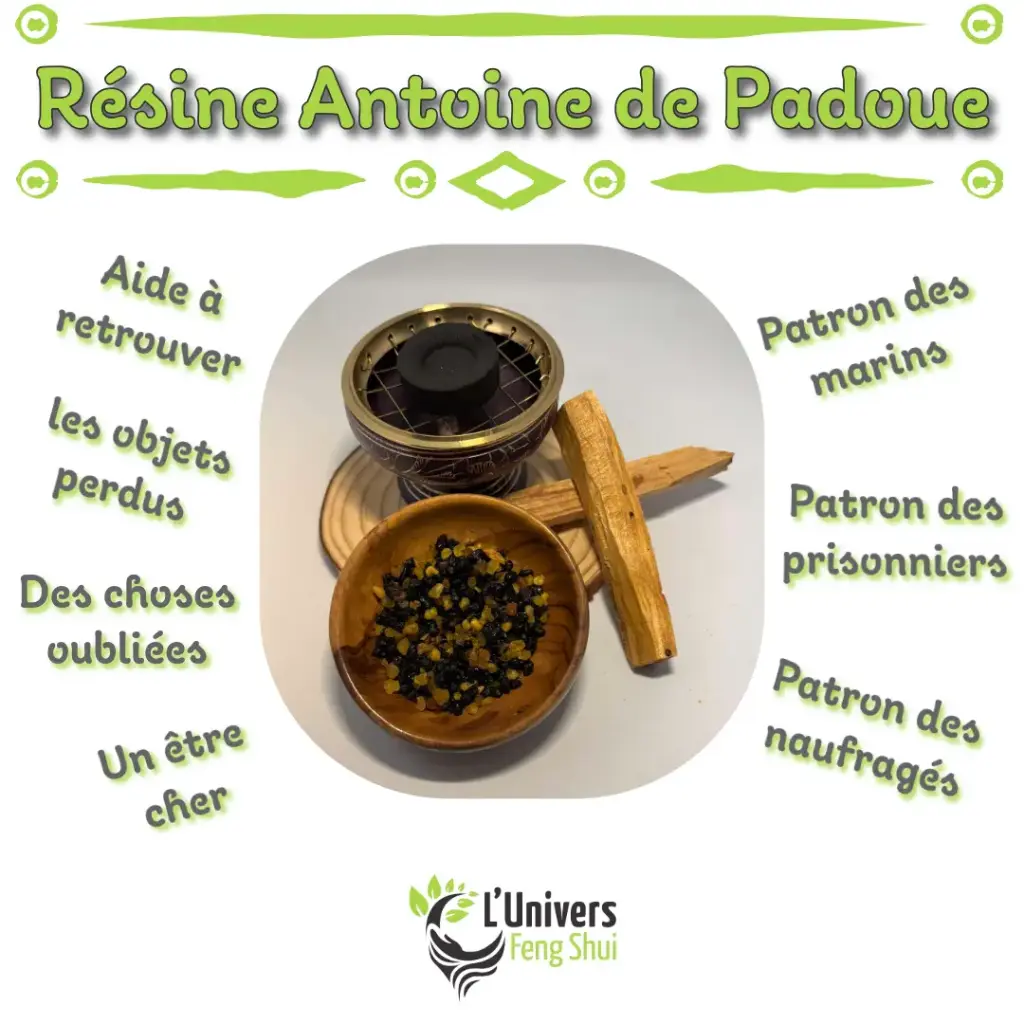 Encens résine Antoine de Padoue