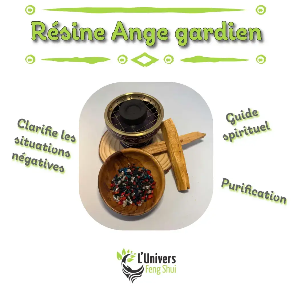Encens résine Ange gardien