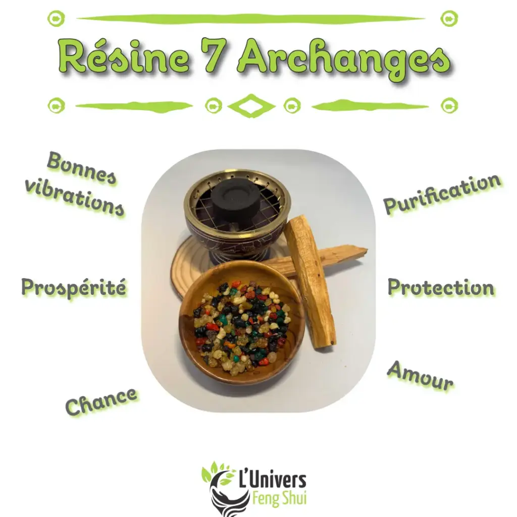 Encens résine 7 archanges 20gr