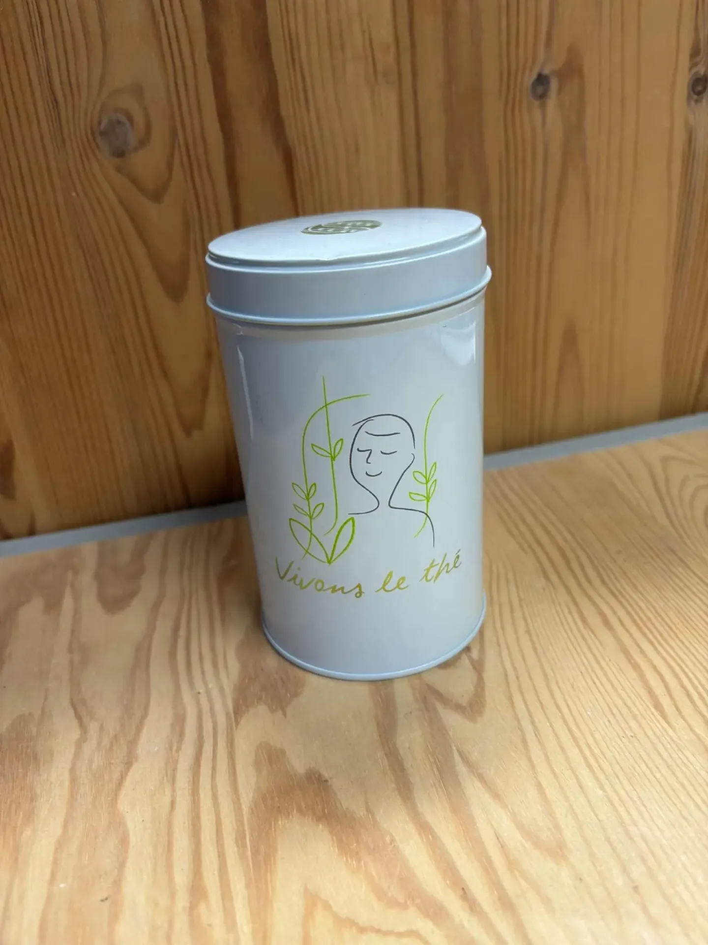 [V409D] Boîte à thé Vivons le thé