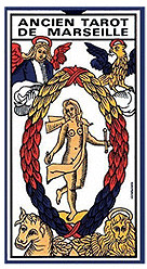 [C156] Ancien tarot de Marseille Grimaud