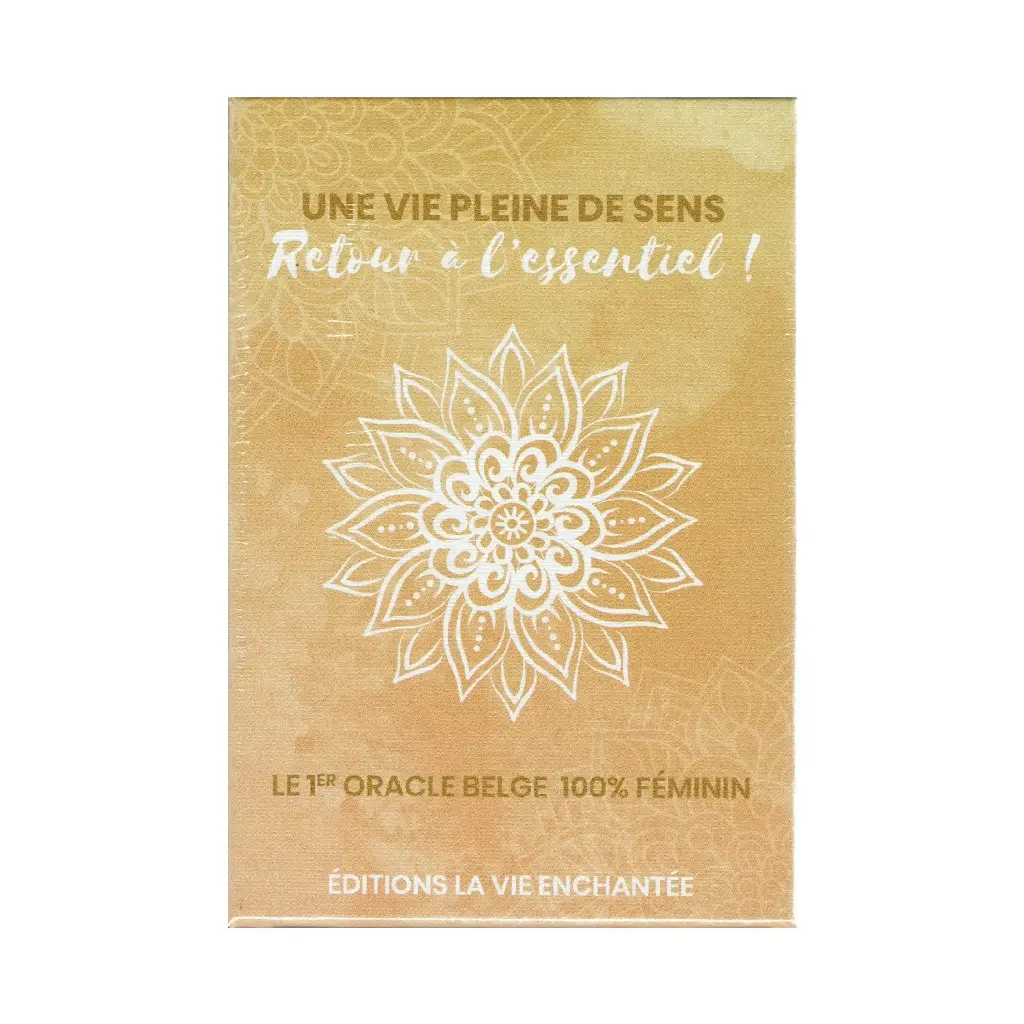 Une vie pleine de sens retour à l'essentiel!
