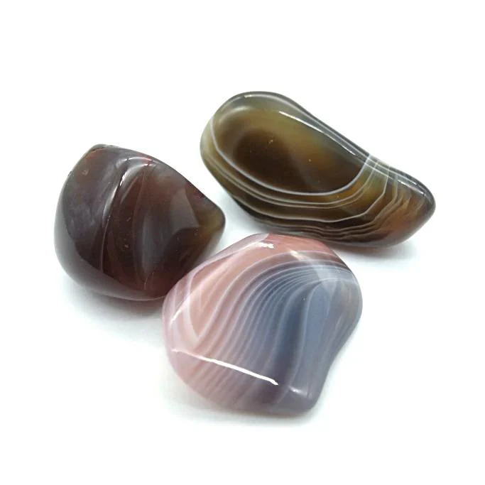 [MIN00003] Agate de Bostwana roulée