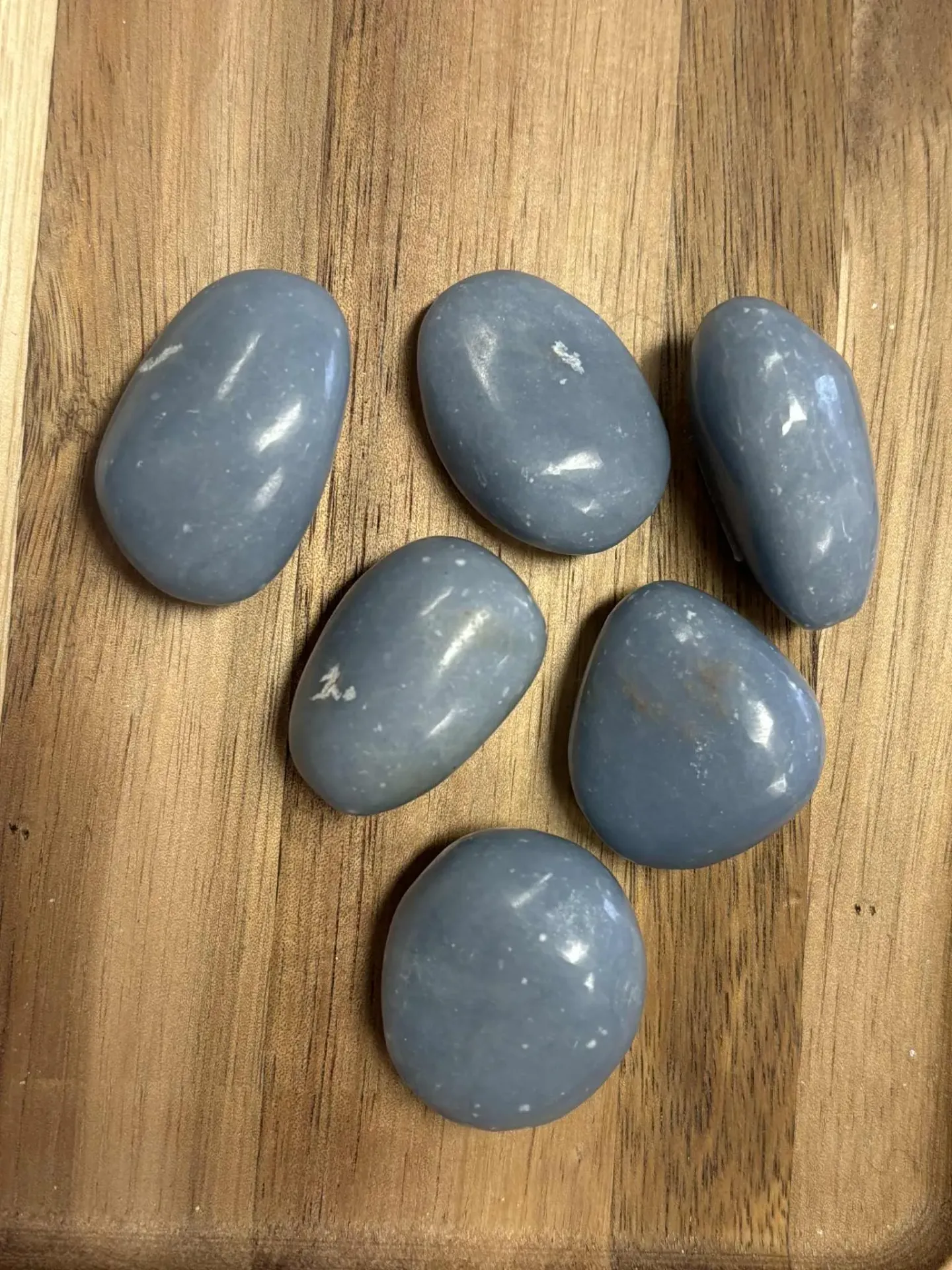 Angélite roulée grosse