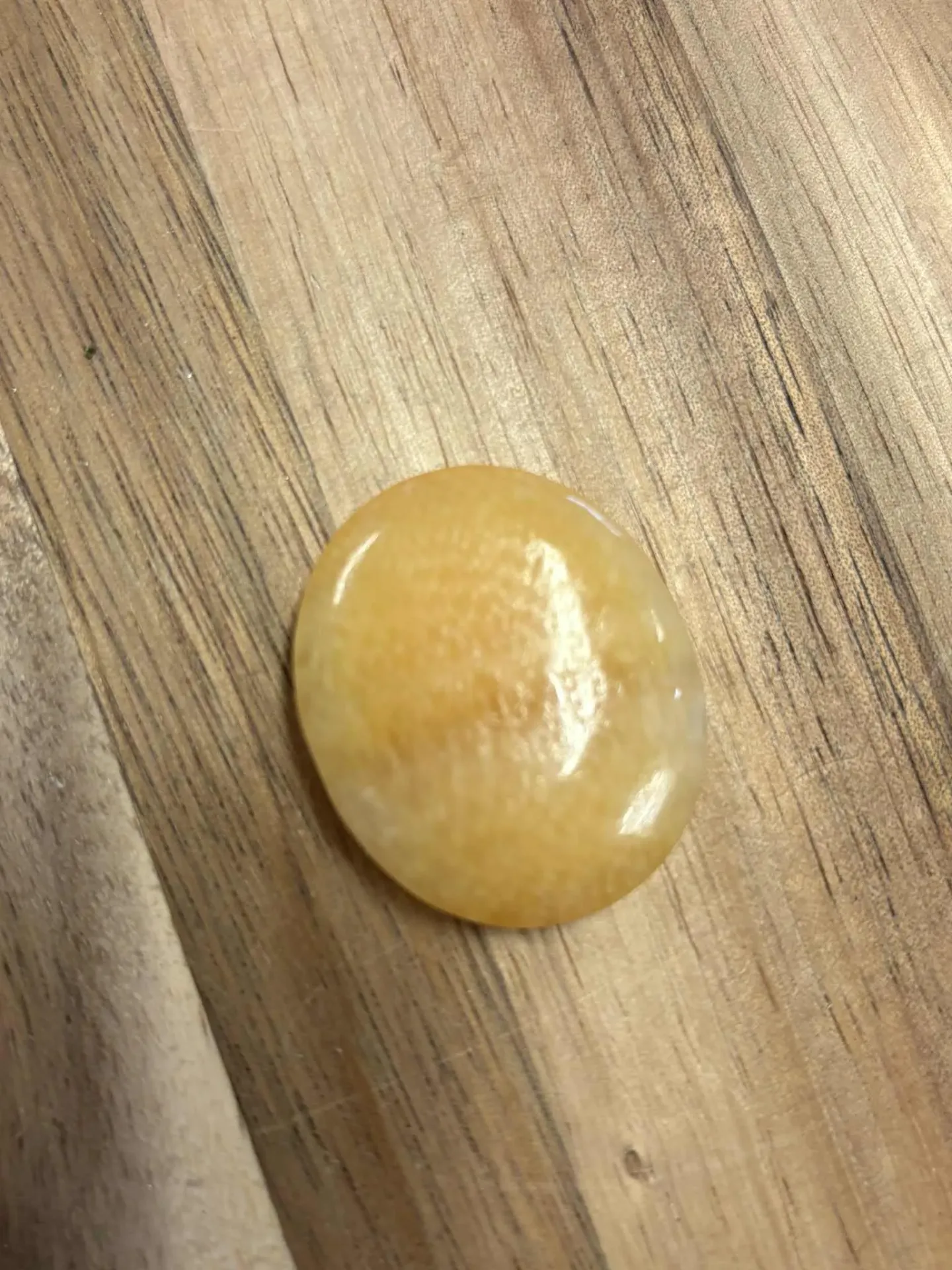 Calcite orange galet