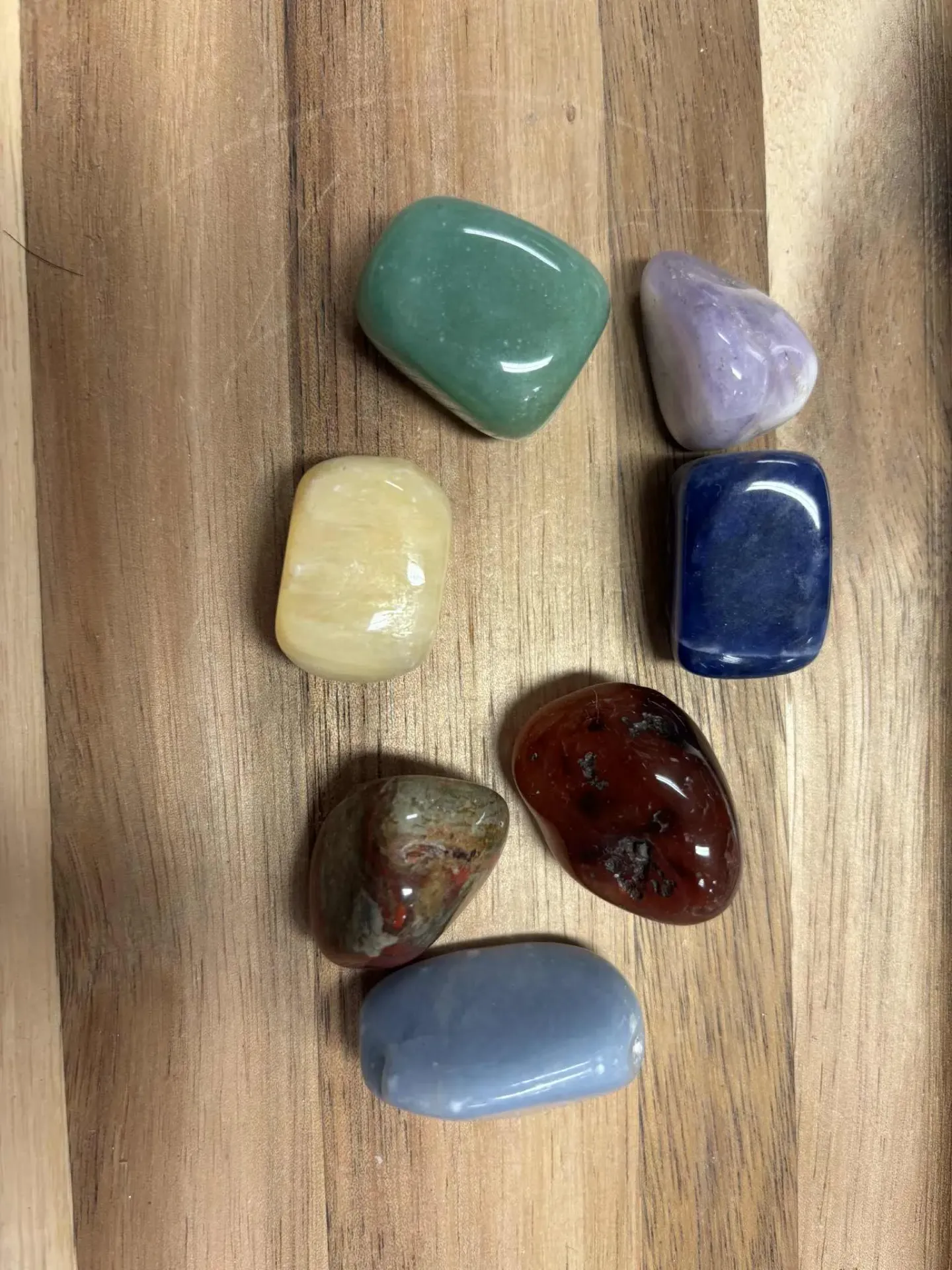 Chakras pierres roulées