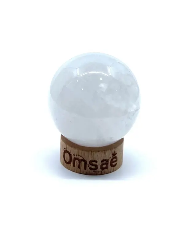 Cristal de roche boule