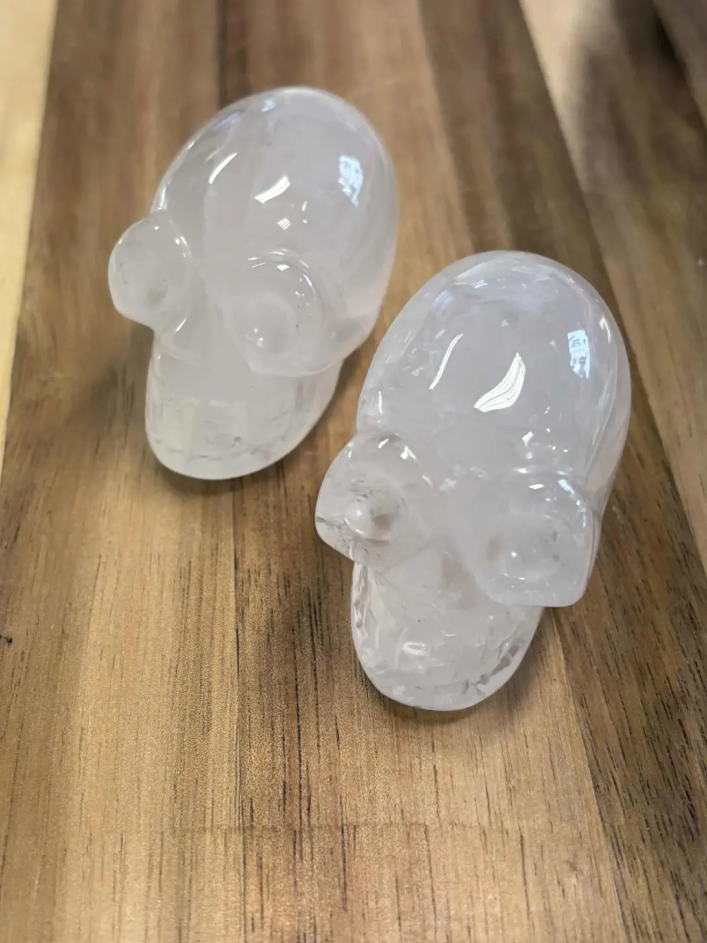 Cristal de roche crâne