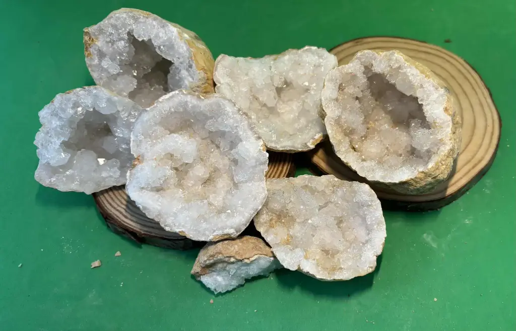 Cristal de roche géode