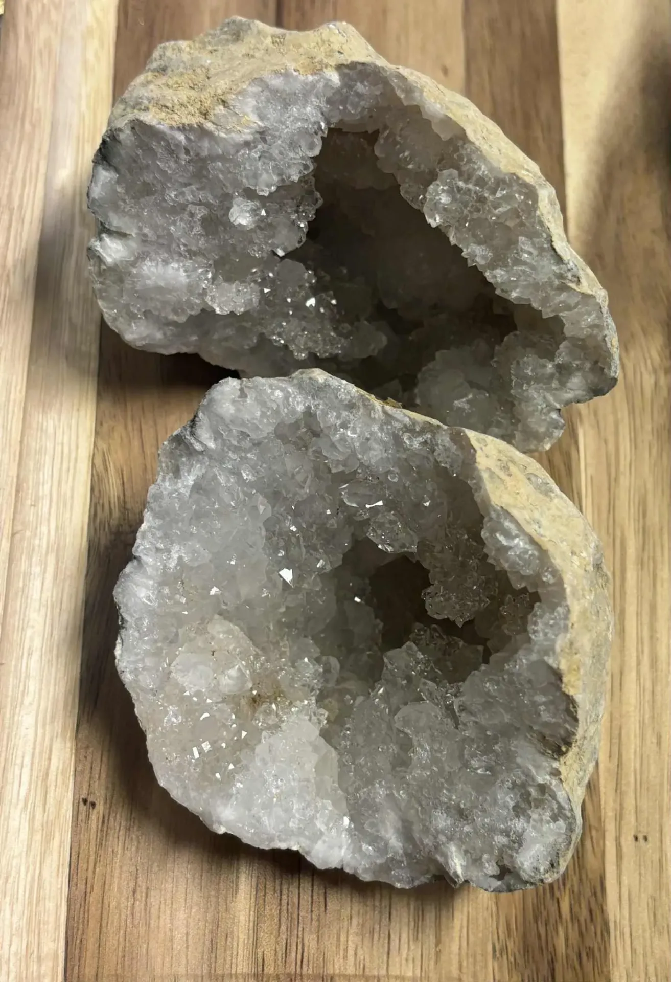 Cristal de roche géode