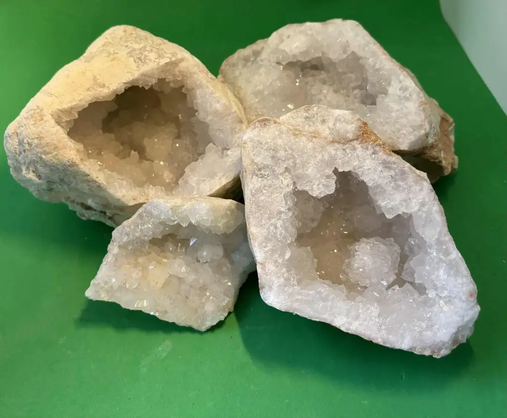 Cristal de roche géode