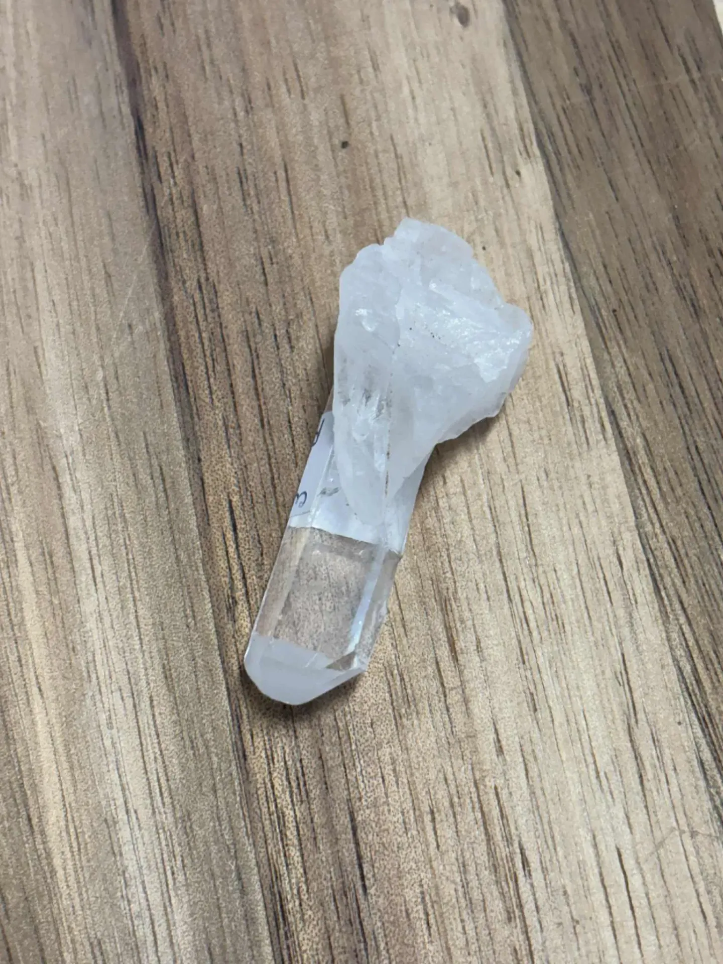 Cristal de roche pointe