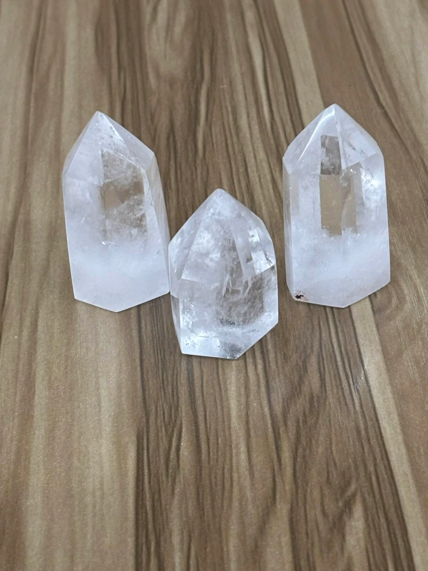 Cristal de roche pointe