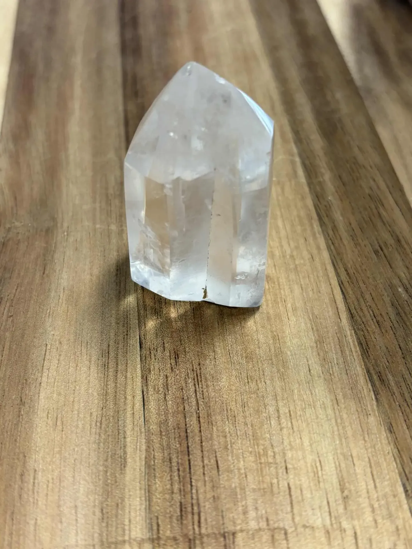 Cristal de roche pointe