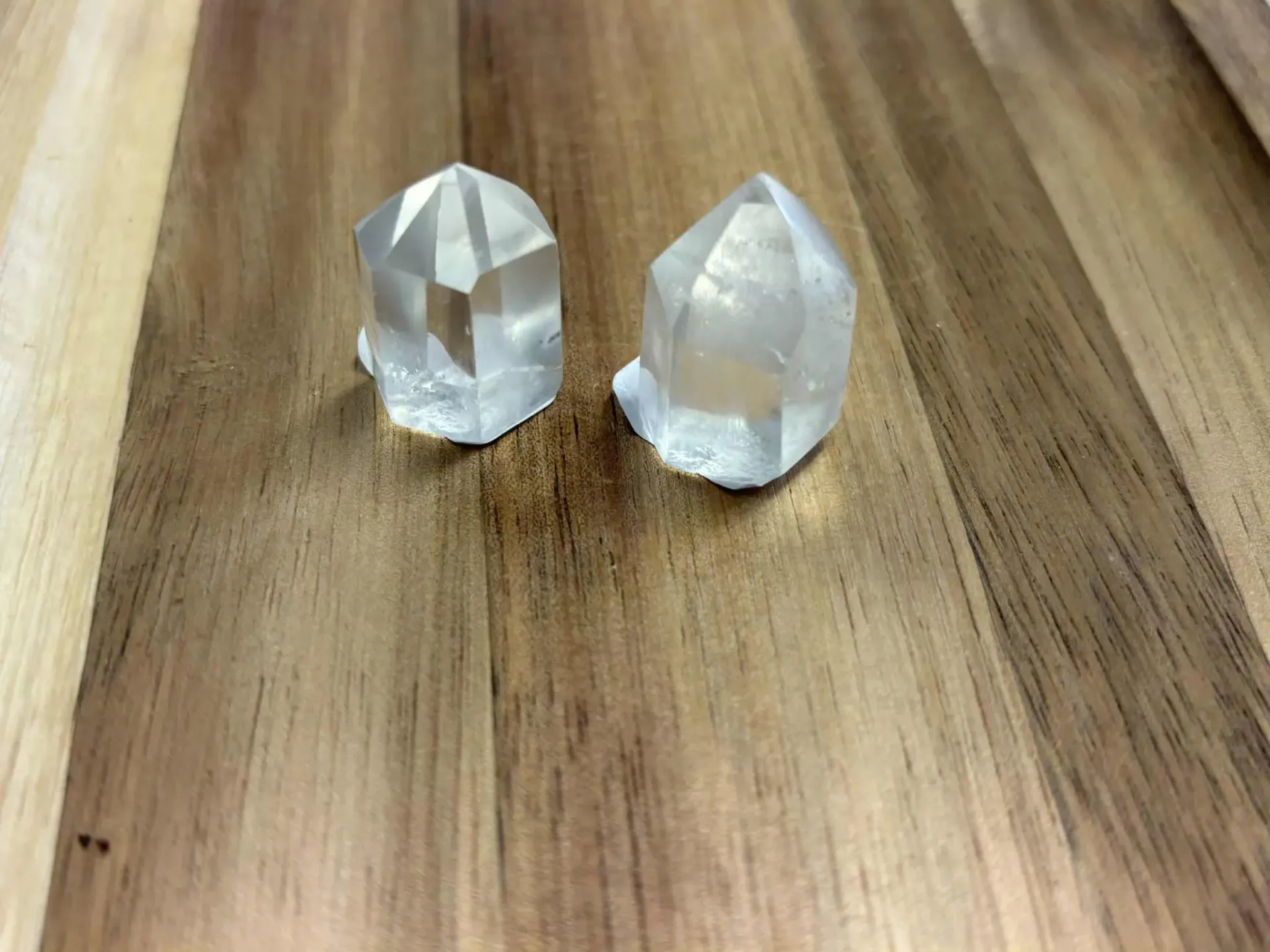 Cristal de roche pointe