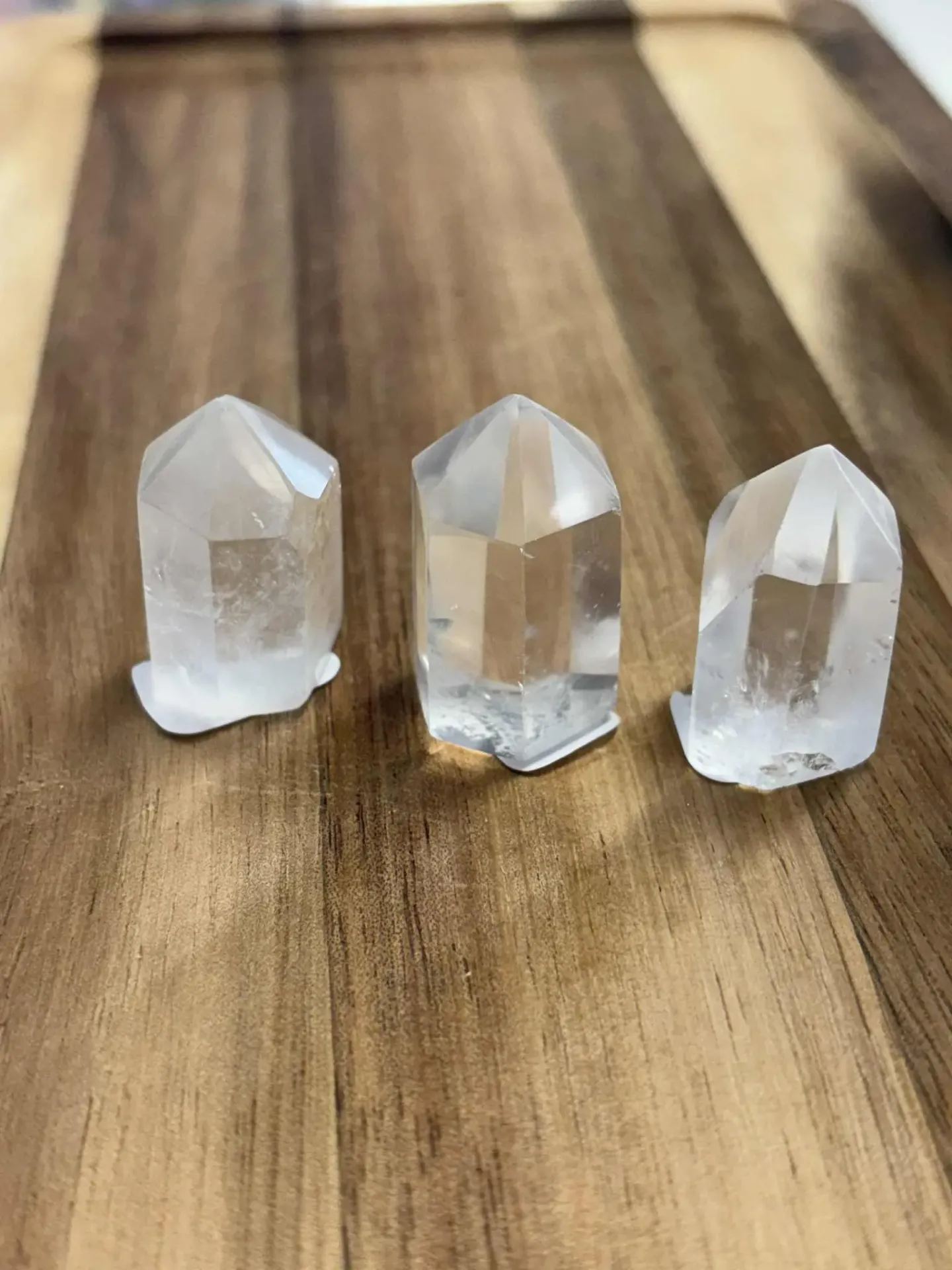 Cristal de roche pointe