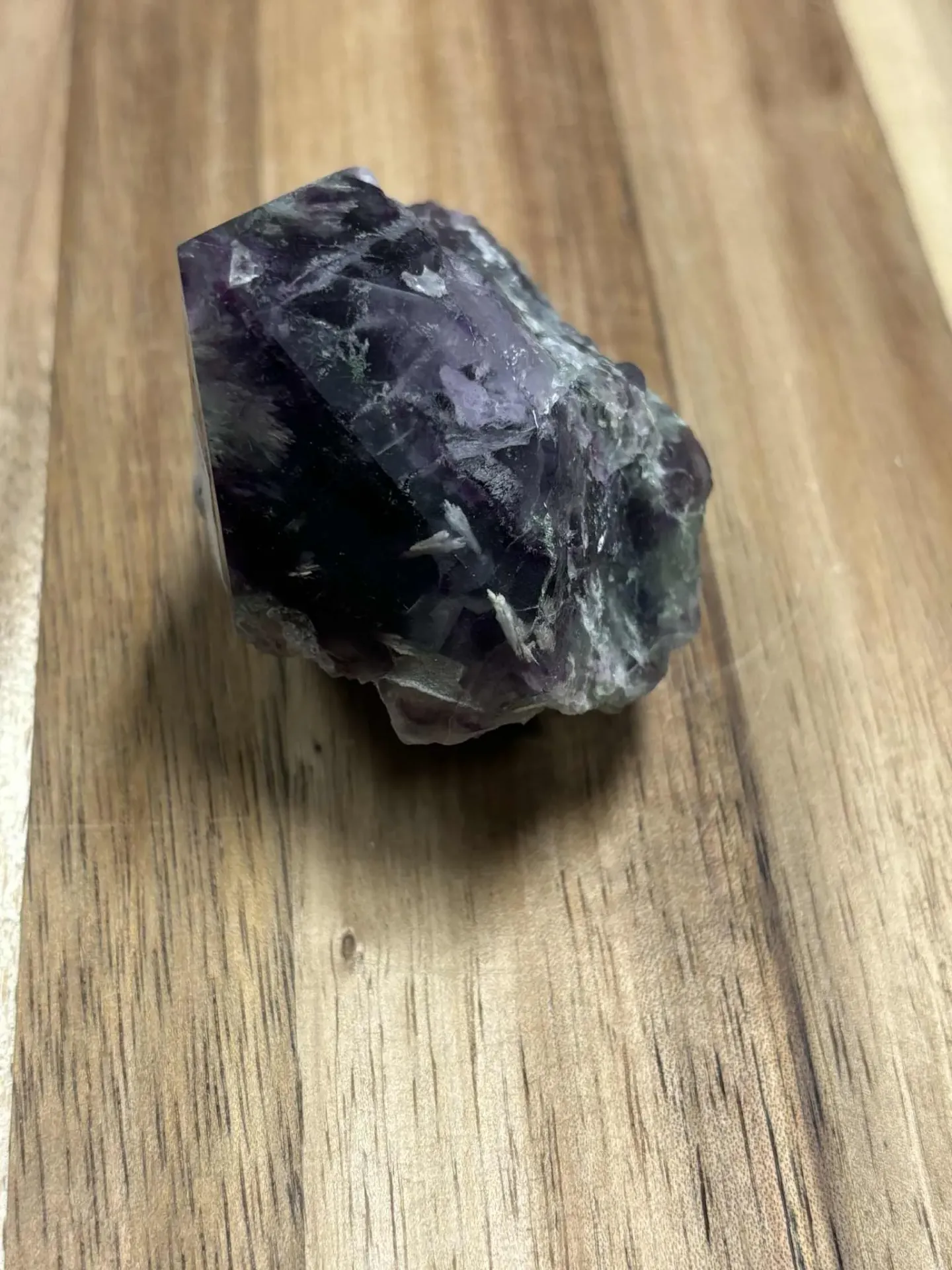 Fluorite pointe brute