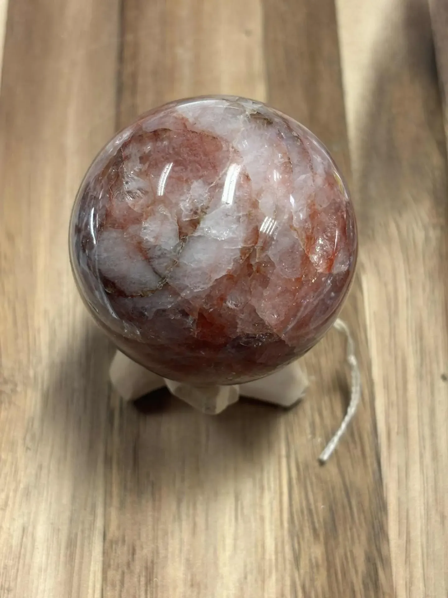 Quartz Hématoïde boule