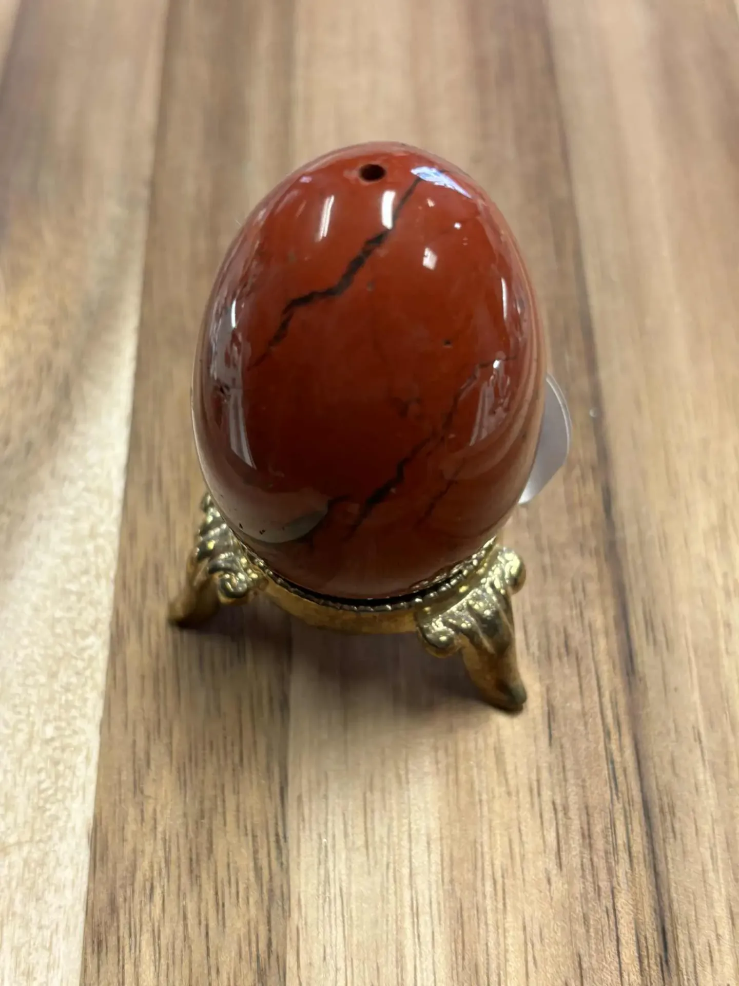 Jaspe rouge œuf Yoni