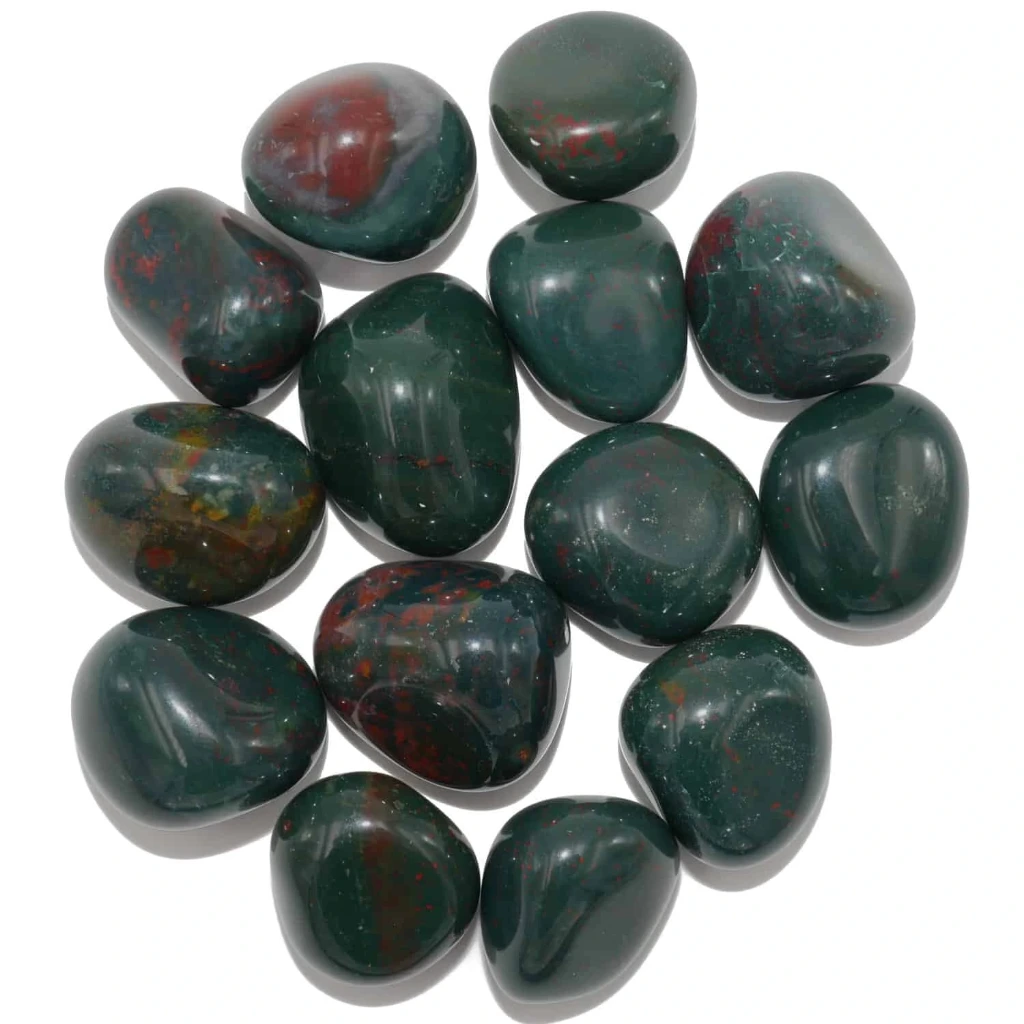 Jaspe sanguin - Héliotrope