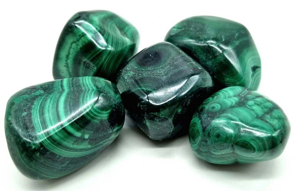 Malachite roulée