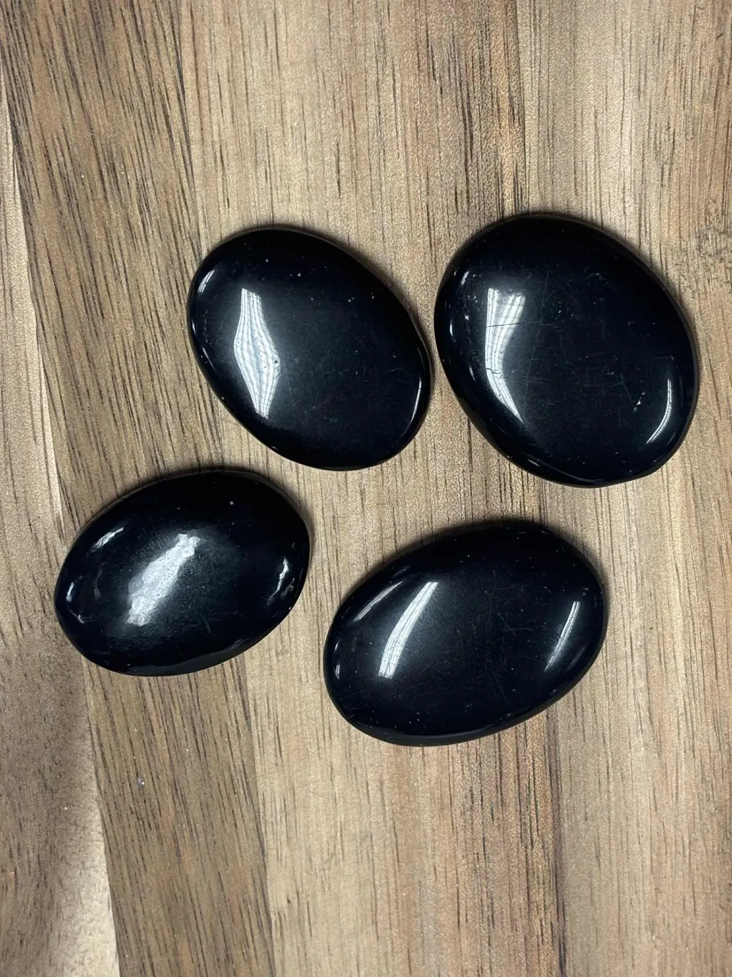 Obsidienne noire galet