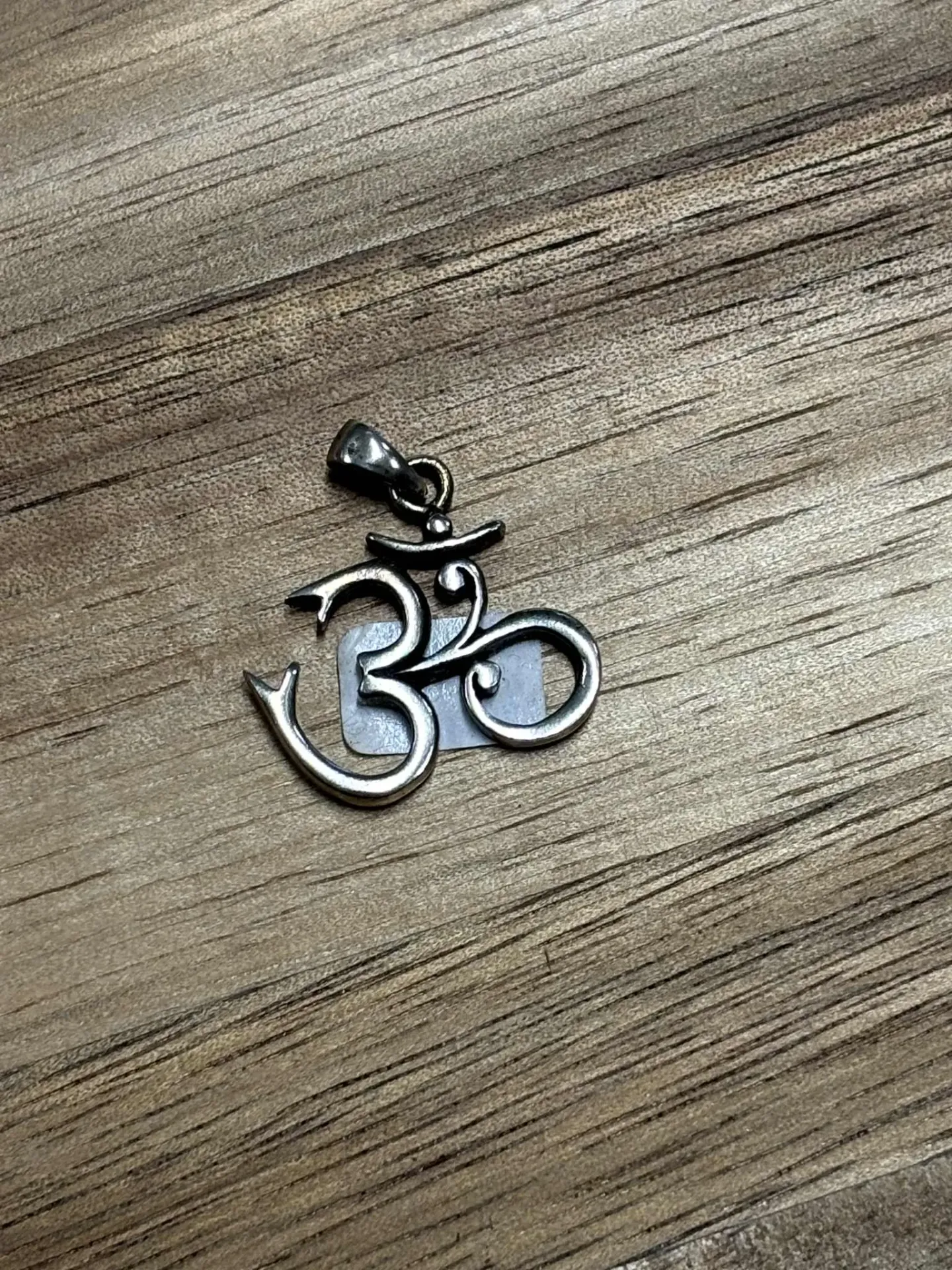 Pendentif Ohm argent