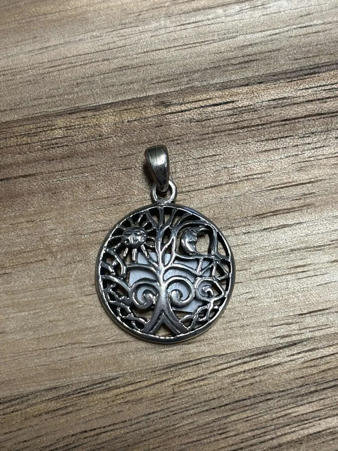 Pendentif Arbre de vie argent