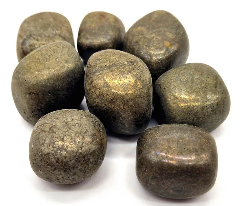 Pyrite roulée