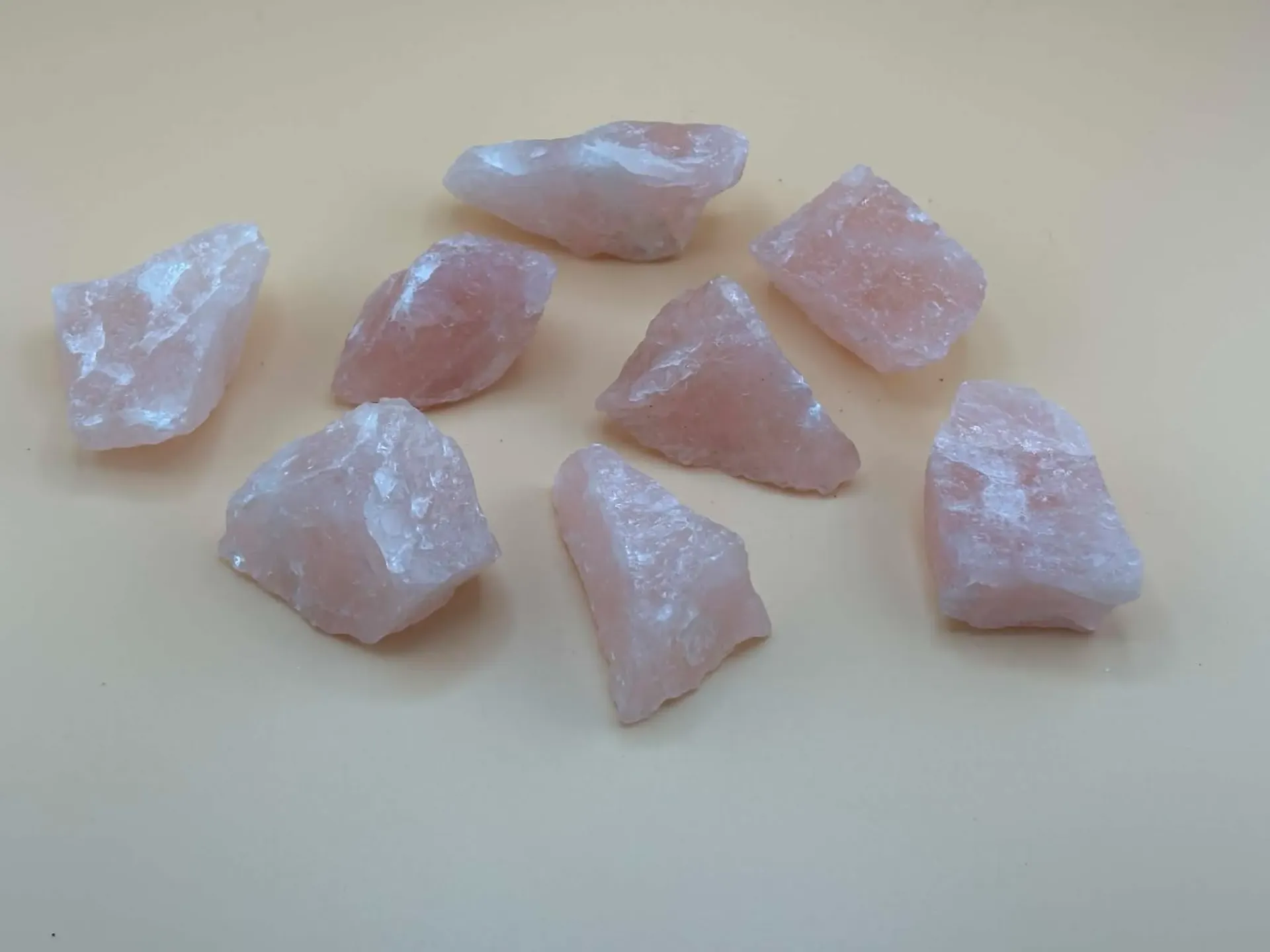 Quartz rose brut