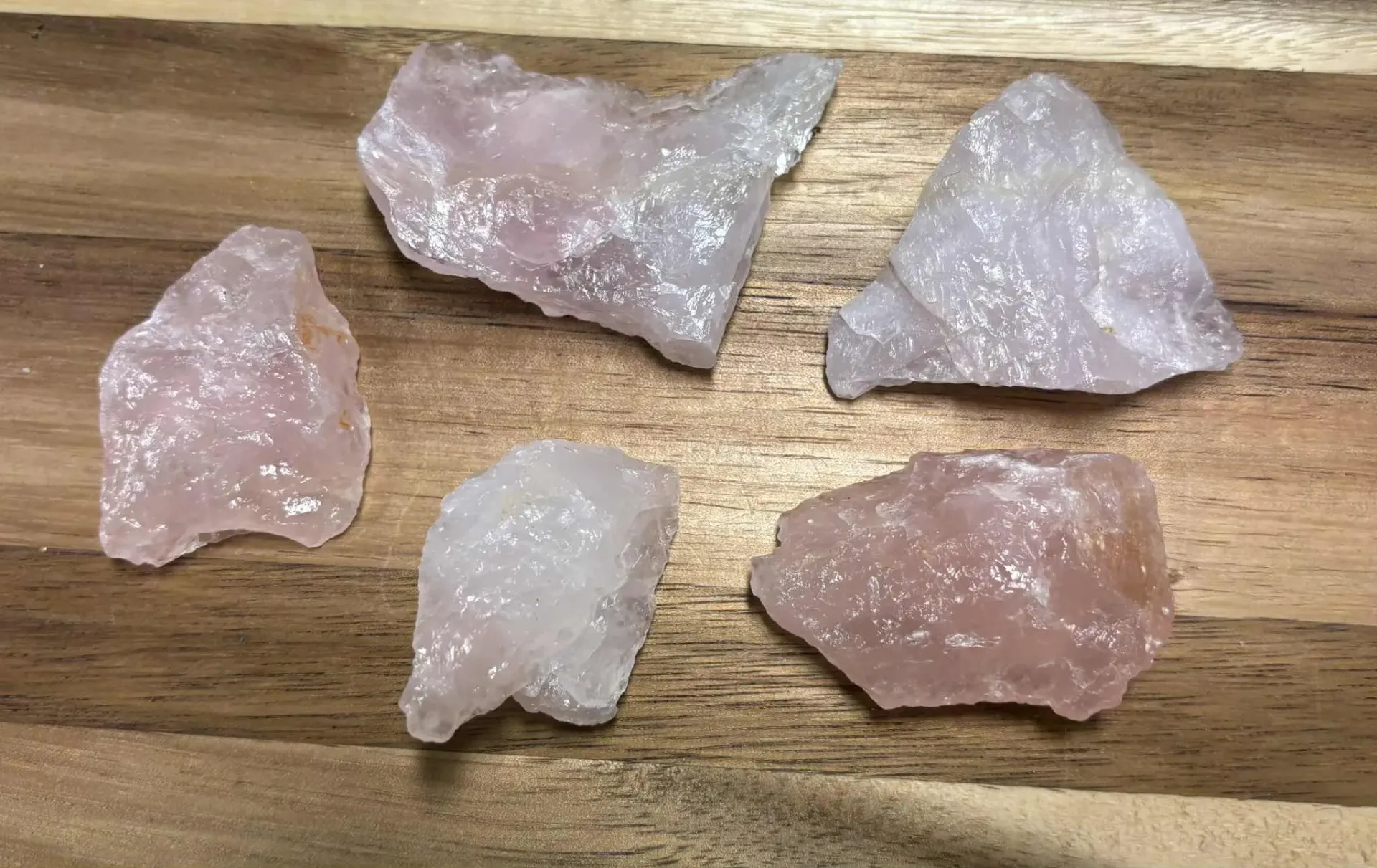 Quartz rose brut mini