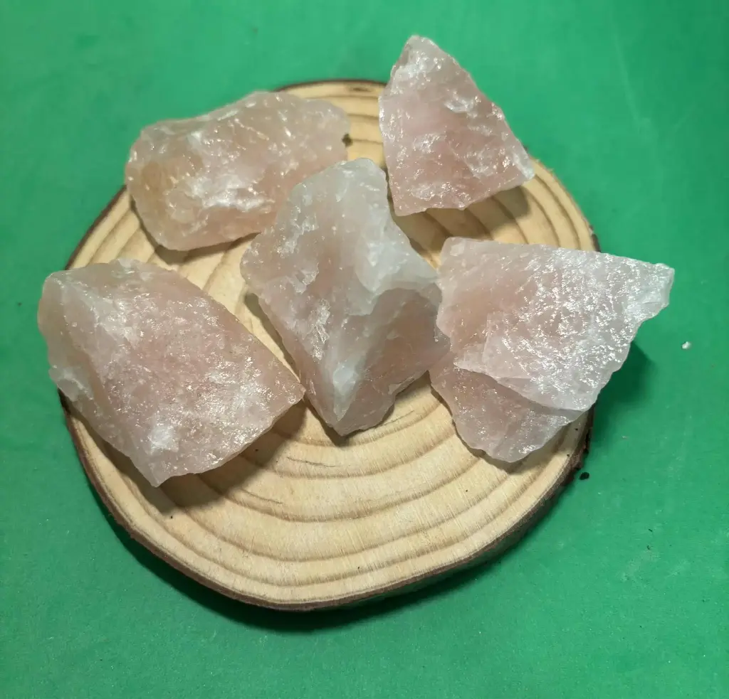 Quartz rose brut mini