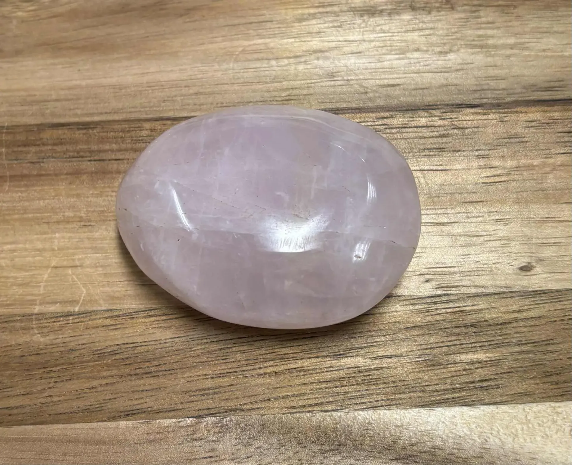 Quartz rose galet
