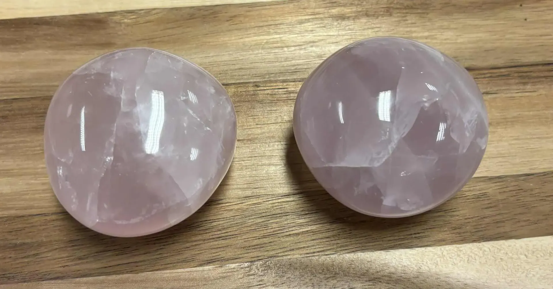 Quartz rose galet