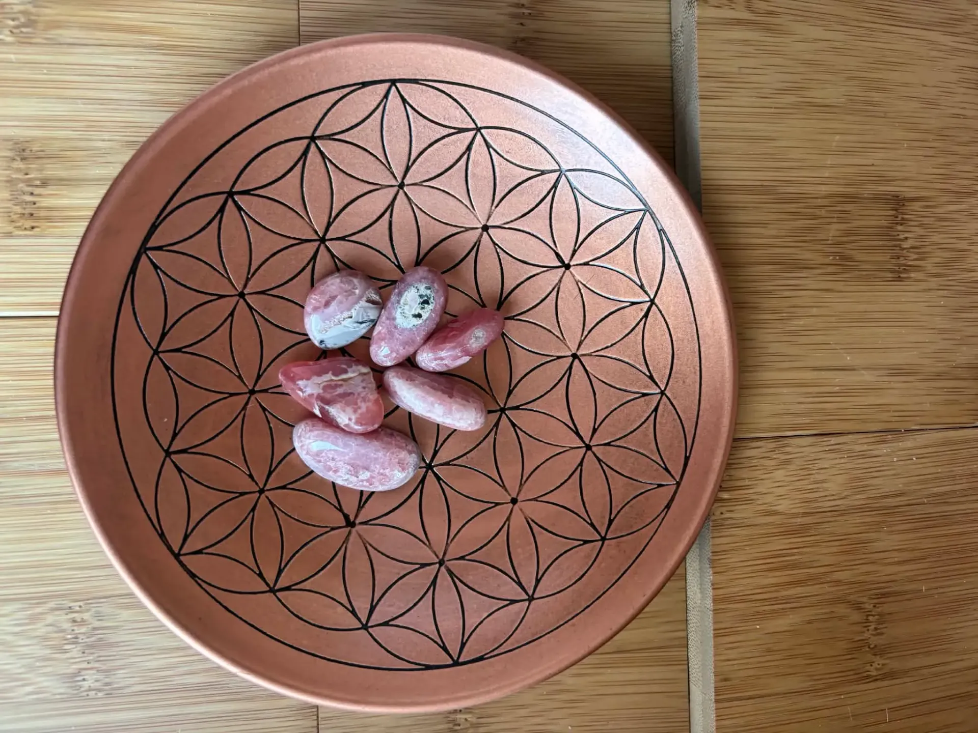 Rhodochrosite roulée