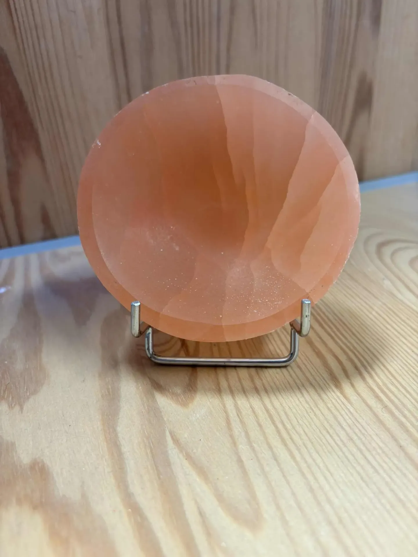 [MIN00755] Sélénite orange coupelle