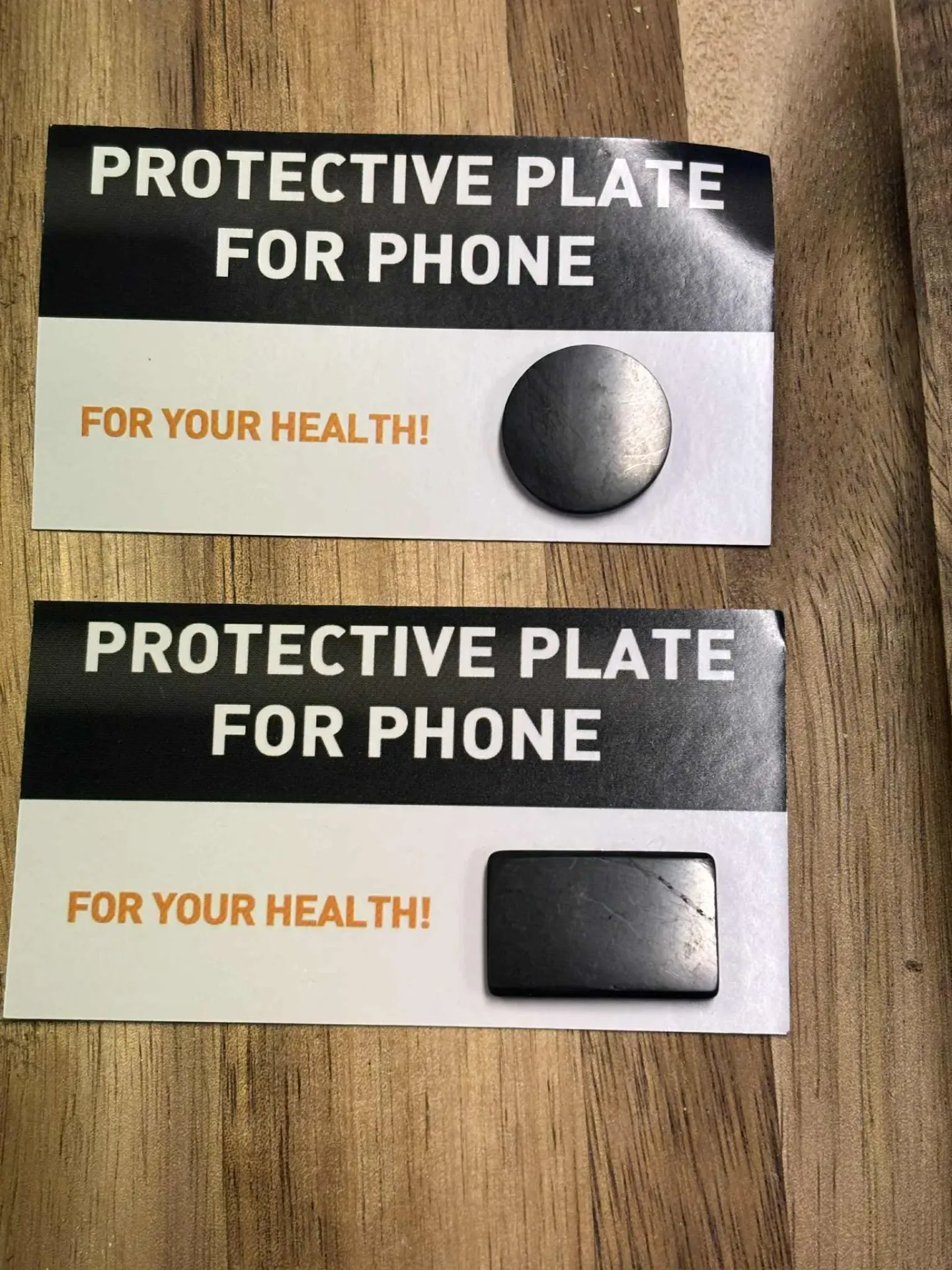 Shungite plaquette pour téléphone