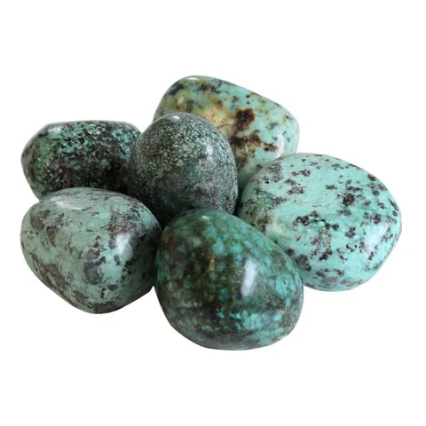 Turquoise africaine roulée