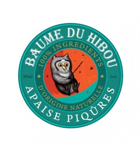 Baume du hibou Apaise piqûres
