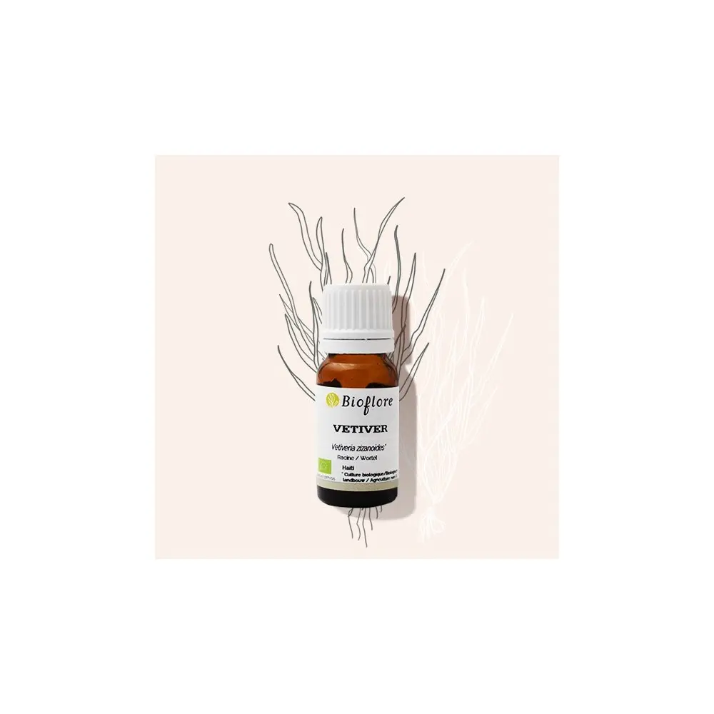 Huile essentielle de Vetiver 5ml