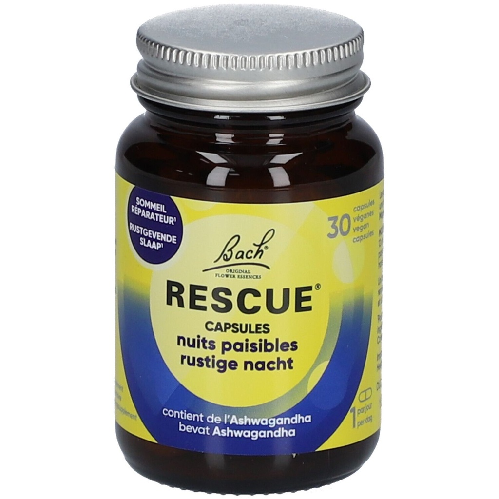 Rescue Bach Nuits Paisibles 30 Capsules