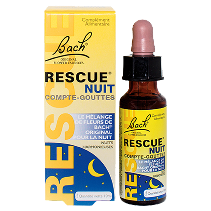 Rescue Bach Nuit Compte-Gouttes 10 ml