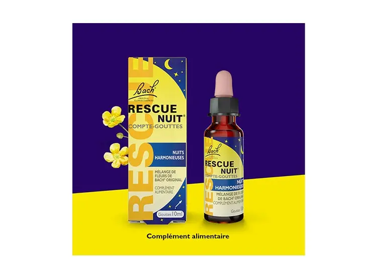 Rescue Nuit Gouttes 10 ml