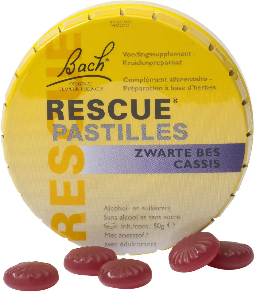 Rescue Pastilles cassis