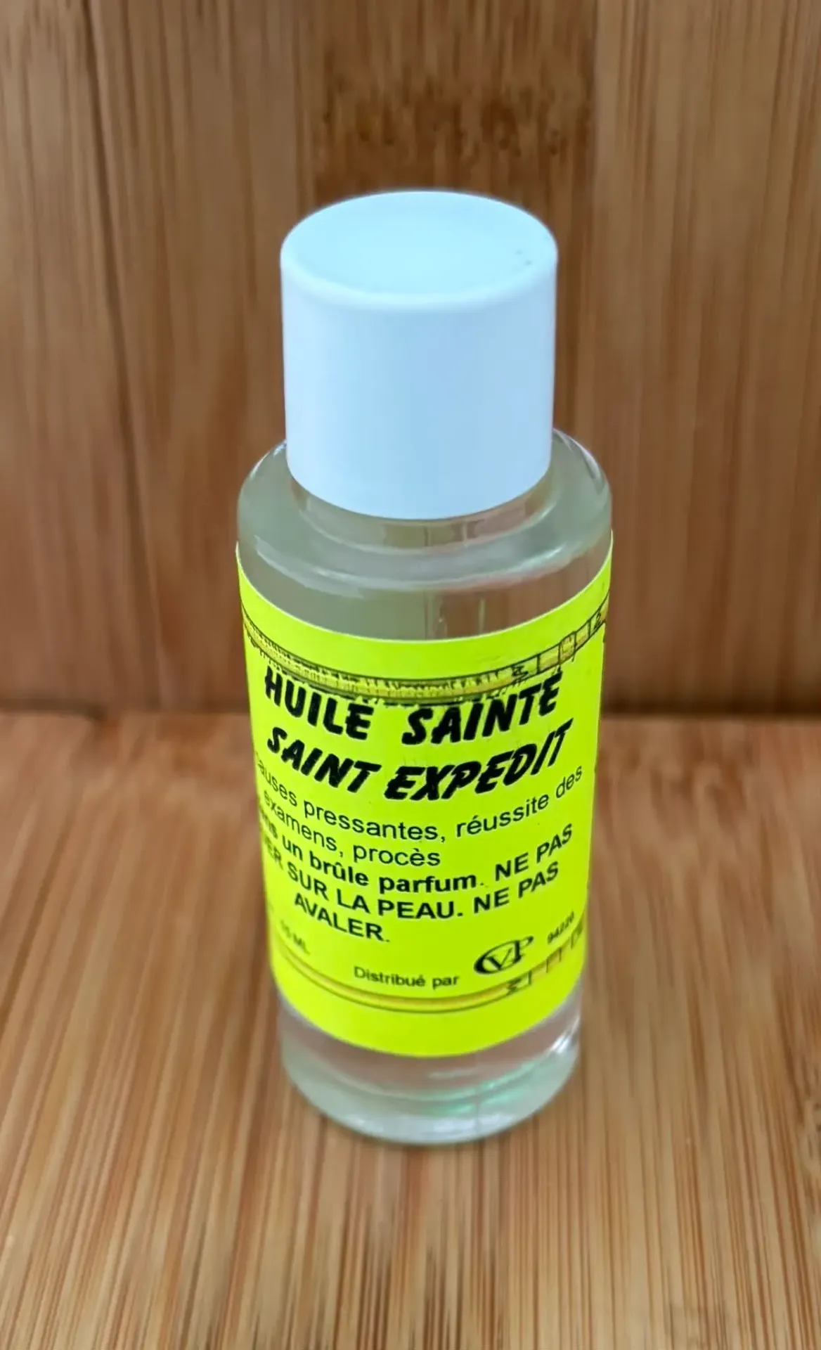 Huile Sainte: St Expédit