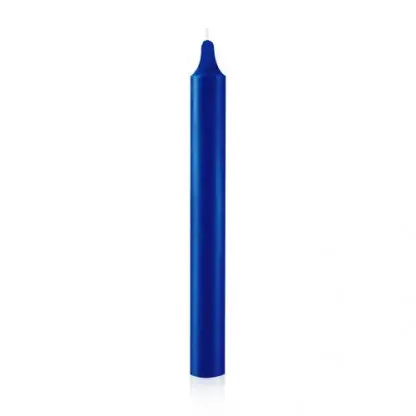 Bougie colorée bleu roi