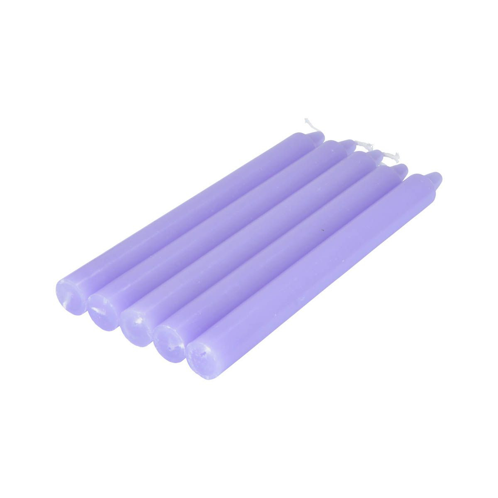 Bougie colorée lilas