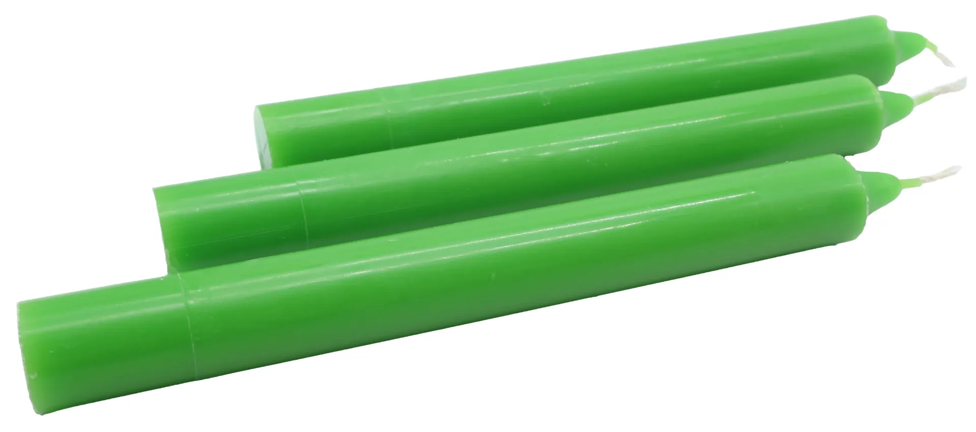 Bougie colorée vert émeraude
