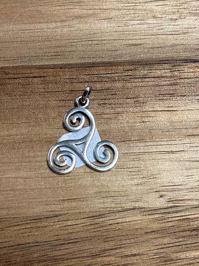 Pendentif Triskel argent